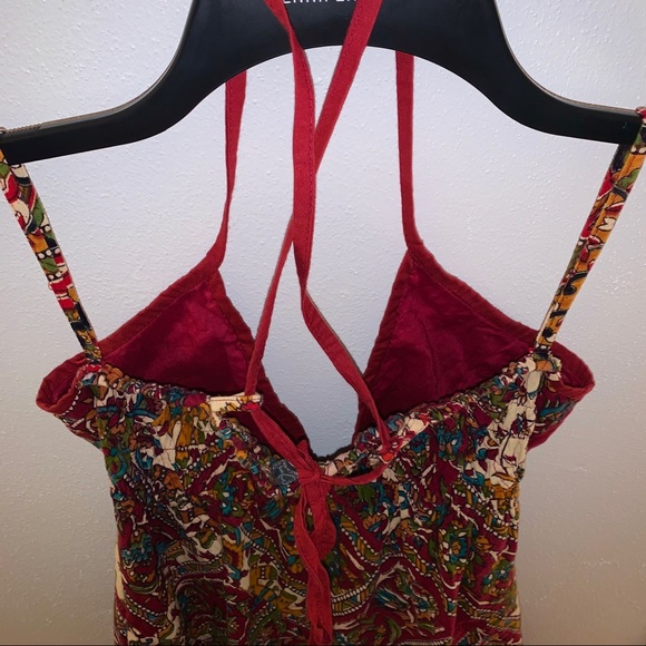 Razorback adjustable tie straps women’s tank top - Picture 7 of 14